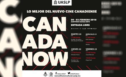 Cineclub de la UASLP presenta semana de cine canadiense