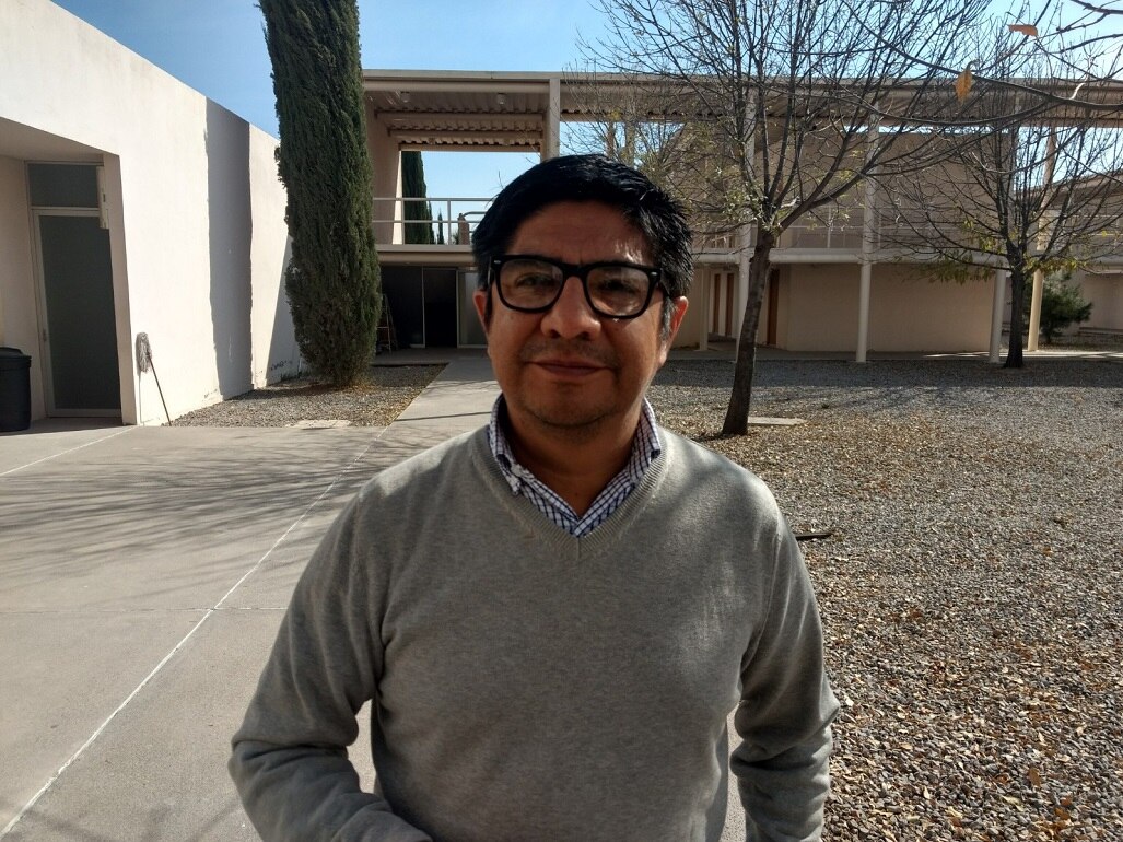 Luis Vedovatti, vocero de la Unidad Estatal de Protección Civil