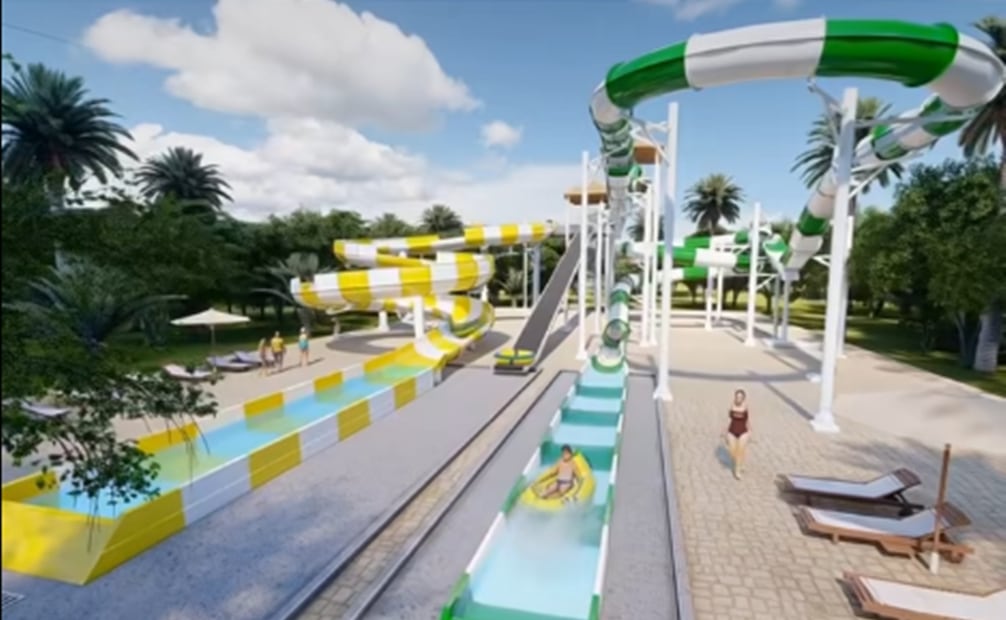 El nuevo Dino parque abrirá sus puertas en las próximas vacaciones de Semana Santa. Foto: Redes Sociales.