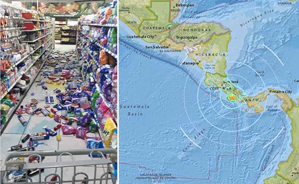 Sismo de 5.7 grados remece Costa Rica; hasta ahora no se reportan víctimas o daños