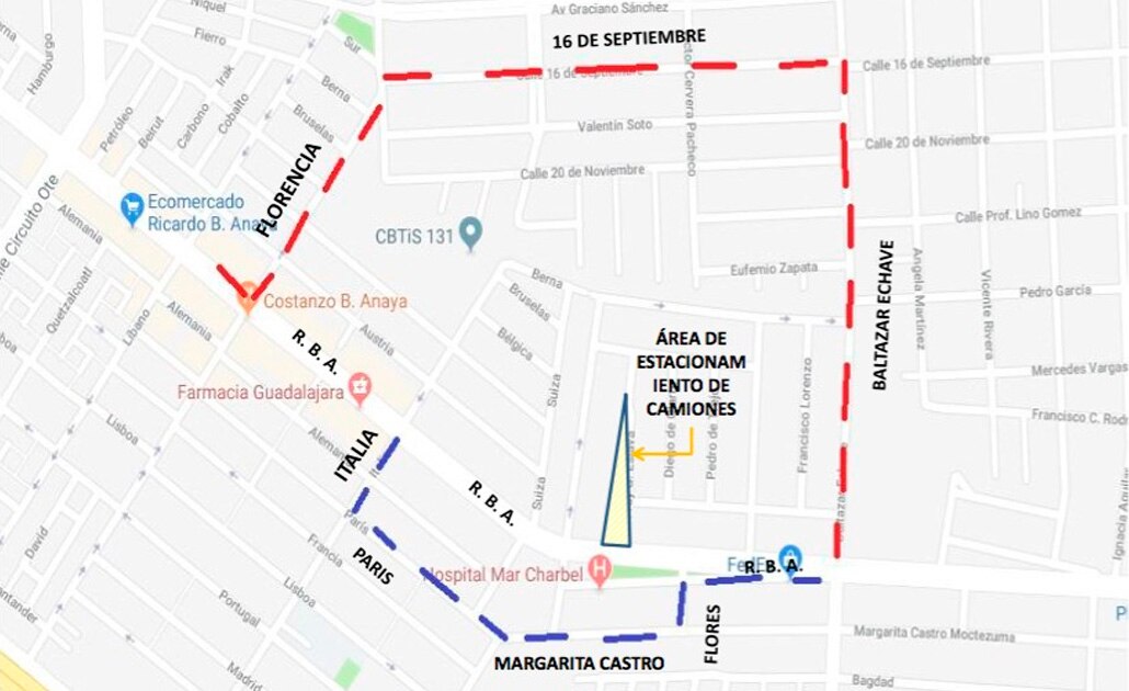 Por rodaje cerrarán vialidades en Ricardo B. Anaya