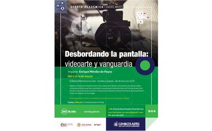 Cultura en San Luis Potosí invita a participar en taller virtual de videoarte