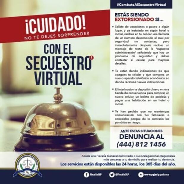 Localizan a víctima de secuestro virtual