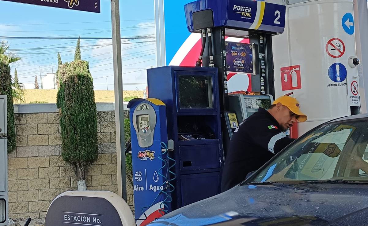 Hasta de 2 pesos, la diferencia de costo del litro de gasolina en estaciones de SLP