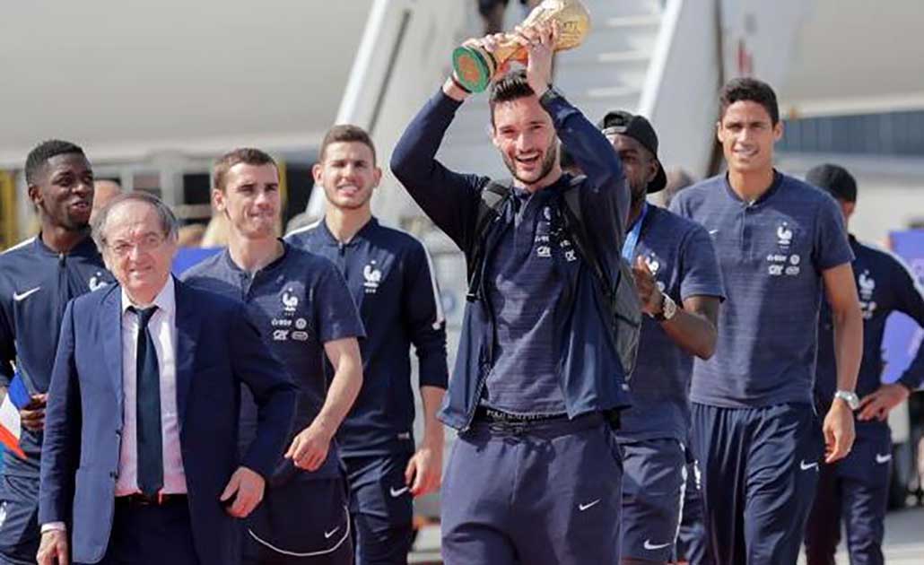 La Copa del Mundo ya está en Francia