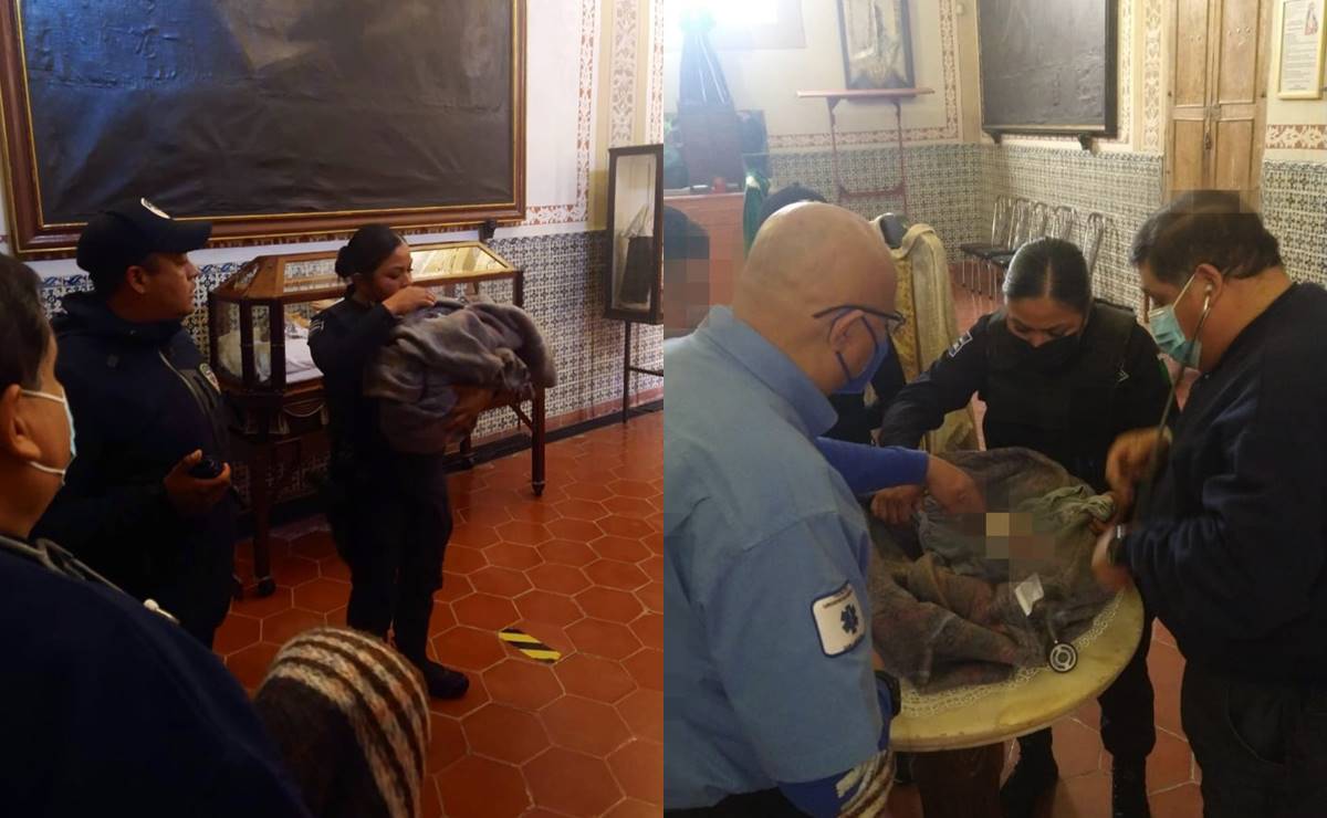Abandonan a recién nacida en iglesia del Barrio de Tlaxcala en San Luis Potosí