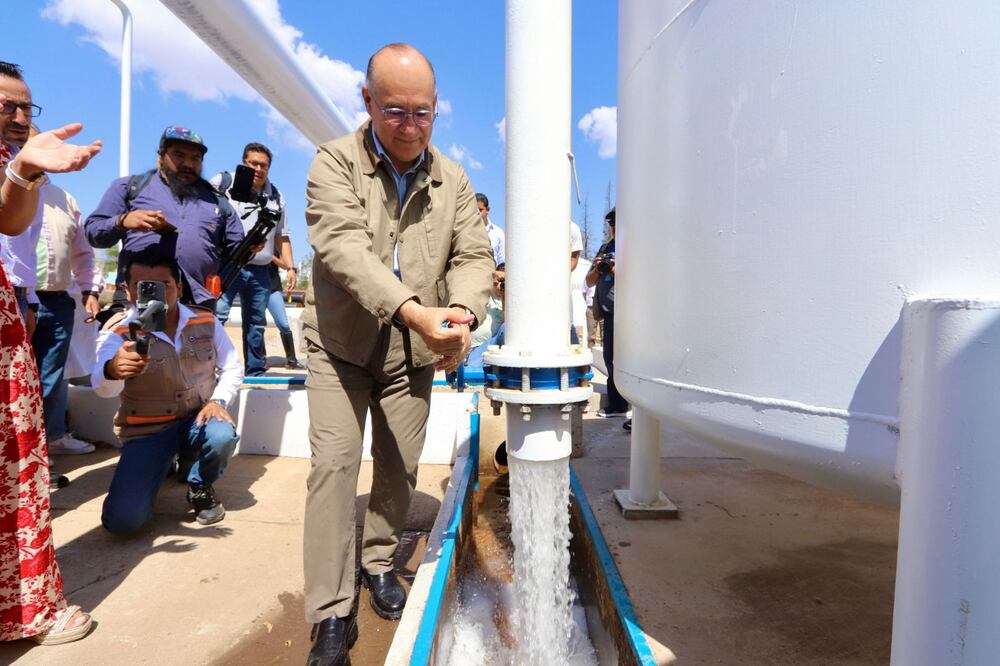 Anuncian inversión histórica en agua potable para comunidades rurales de SLP: más de 120 millones de pesos. Foto: Especial