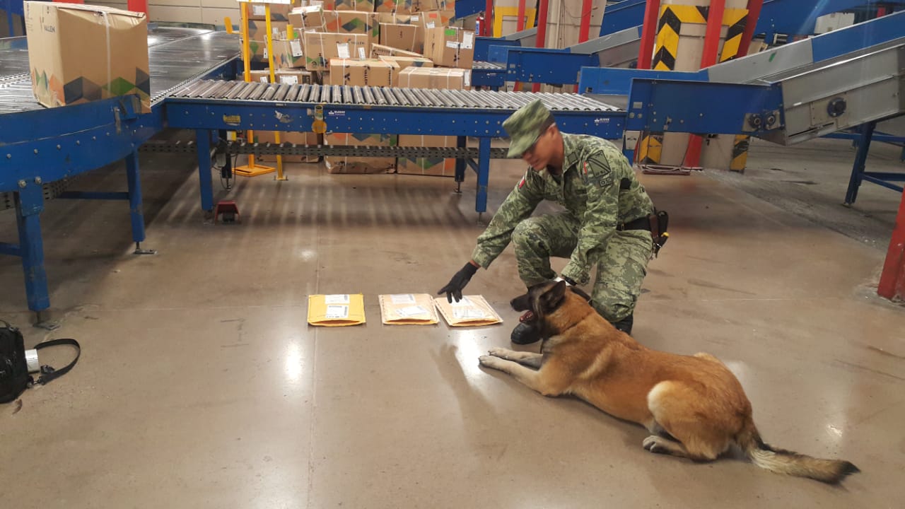 Encuentran 3 mil pastillas de fentanilo en aeropuerto 