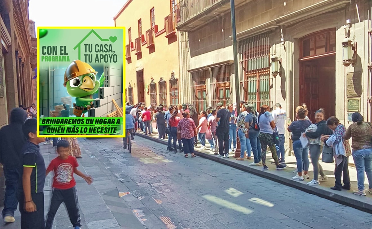 Con largas filas inicia registro “Tu casa, tu apoyo”: así puedes obtener un terreno gratis en SLP  