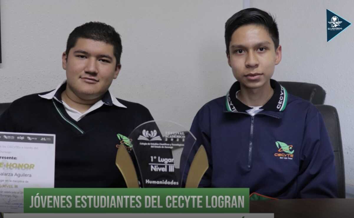 Estudiantes potosinos de Cecyte ganan históricos primer y tercer lugar en Festival Académico nacional