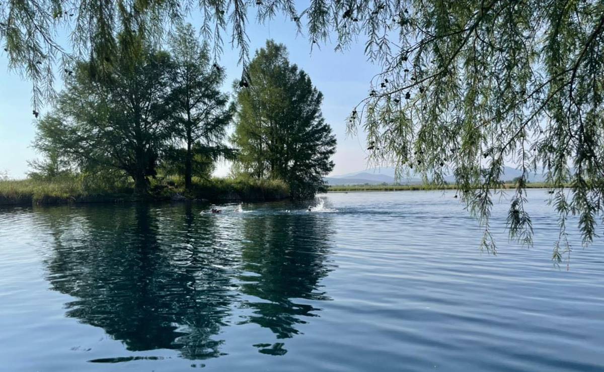 La Laguna de la Media Luna fue declarada como Patrimonio Natural por la UNESCO. Foto: Especial