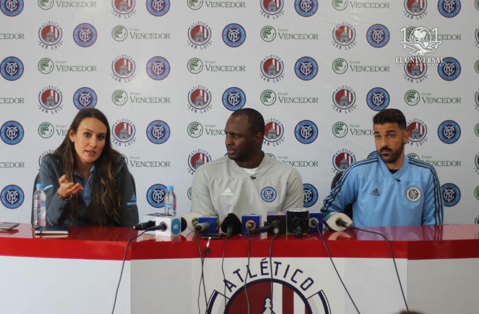 Entrenamiento del New York City FC en SLP