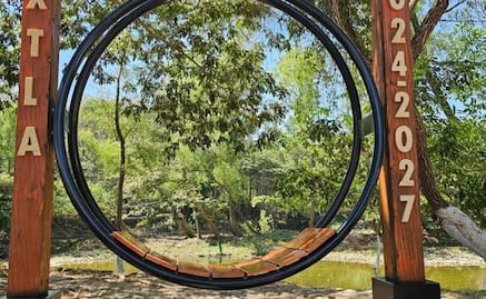 Conoce el columpio del amor, un atractivo de Axtla de Terrazas