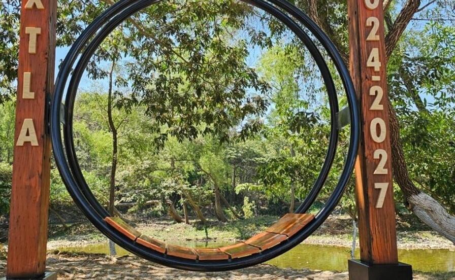 Conoce el columpio del amor, un atractivo de Axtla de Terrazas