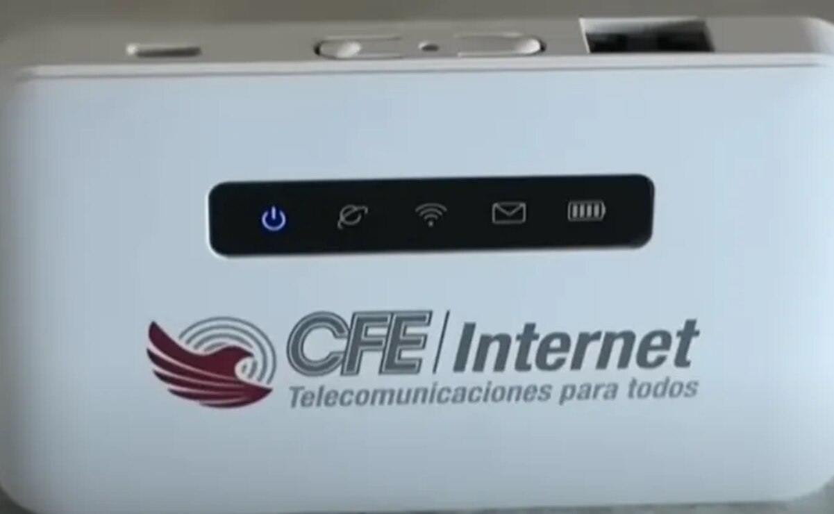 Internet de la CFE en SLP. Foto: cfe-internet/