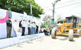 Arranca Ricardo Gallardo rehabilitación del Circuito Tének en Ciudad Valles; beneficiará a 15 mil 