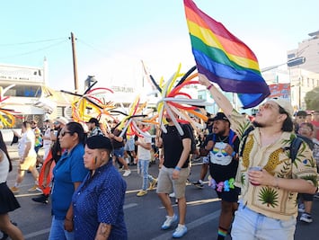 FOTOS: Así se pintaron de colores las calles de San Luis Potosí en la 15ª Marcha del Orgullo LGBTIQ+