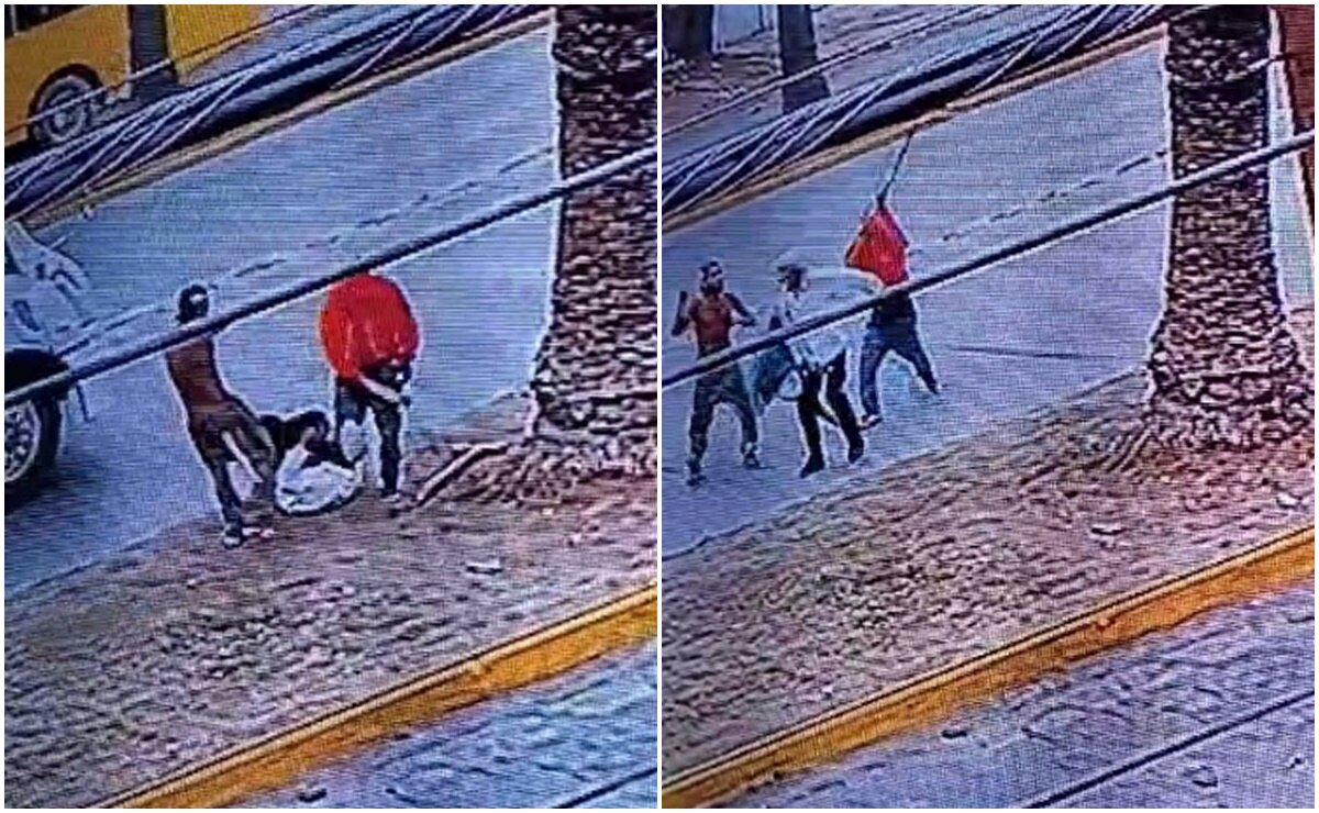 Captan en video brutal asalto en el barrio de Tlaxcala de SLP