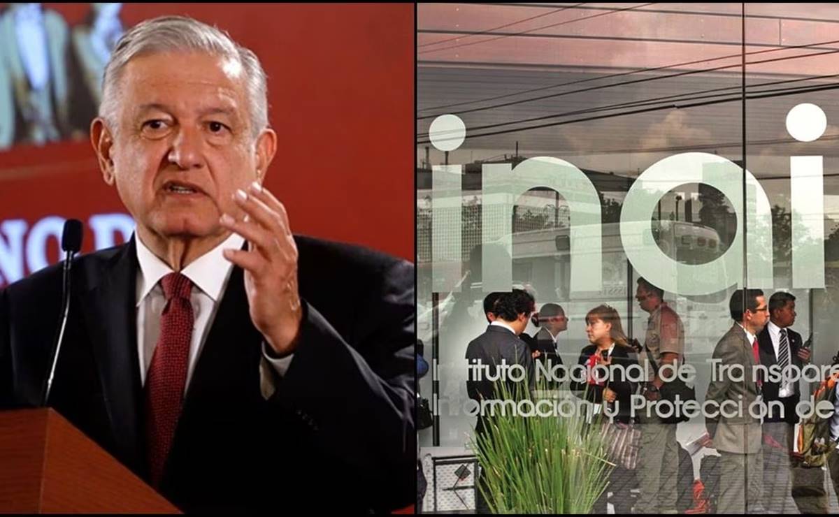 Presidente Andrés Manuel López Obrador / Inai. Foto: especial