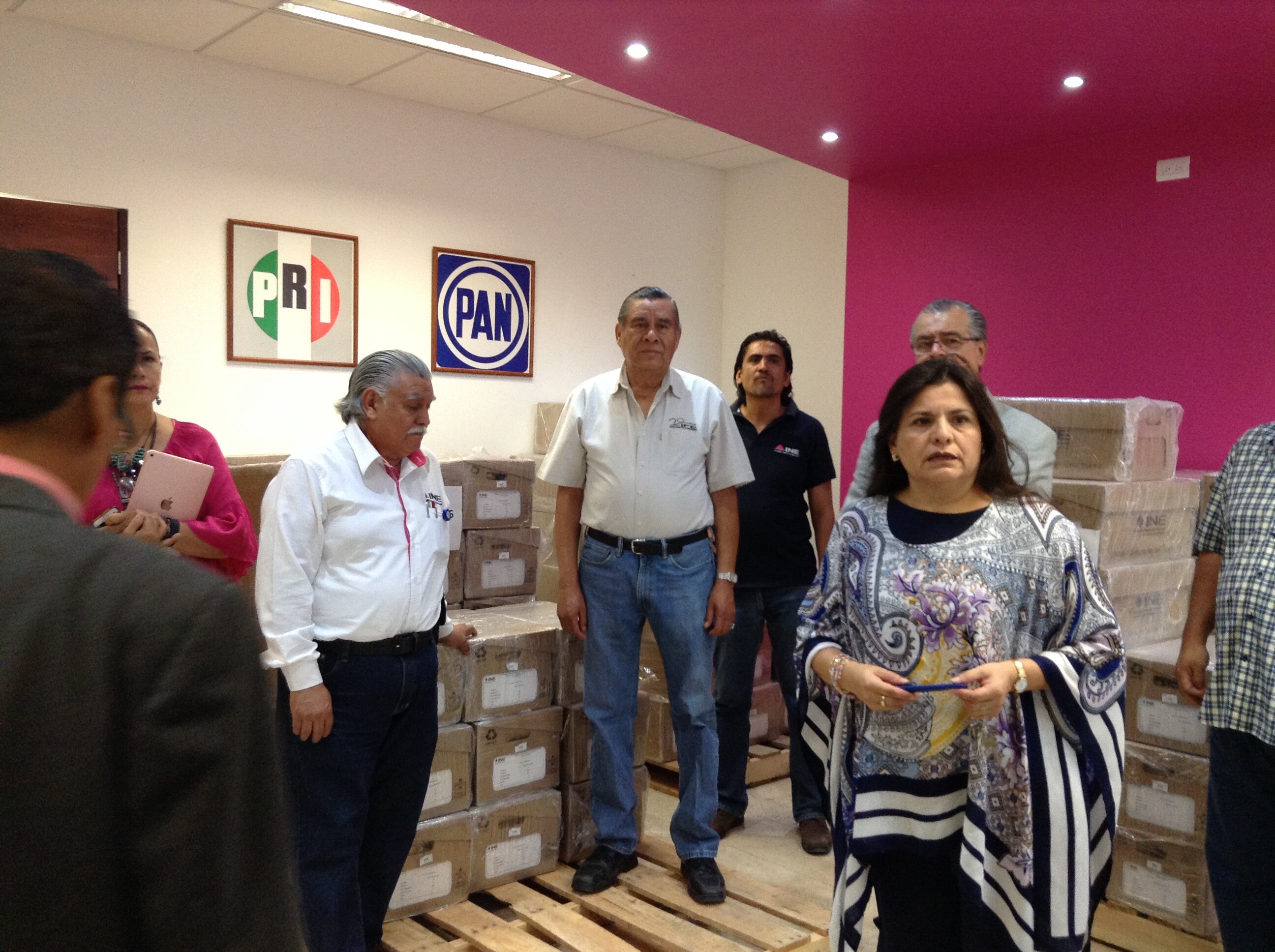 Preparan impresión de lista nominal para elecciones