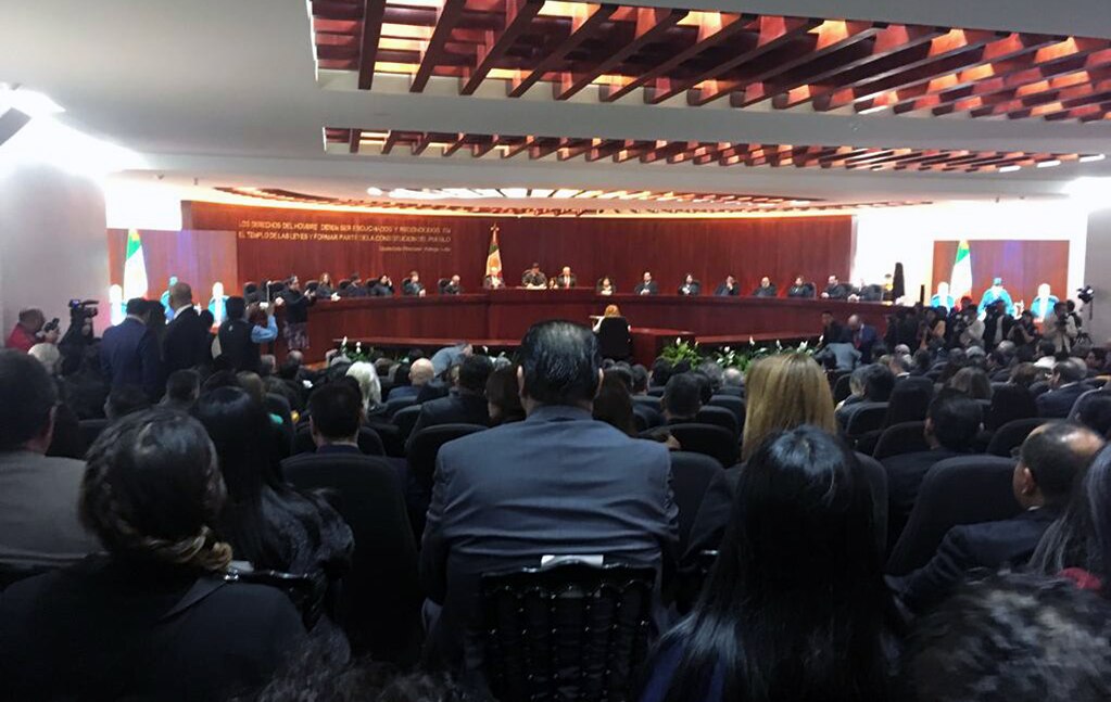 Almazán Cue rinde su último informe al frente del Poder Judicial 