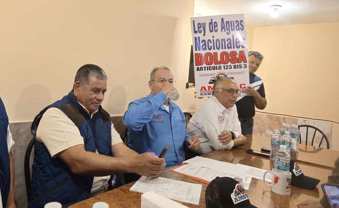 Alianza Mexicana de Organización de Transportistas. Foto: Jazmín Ramírez