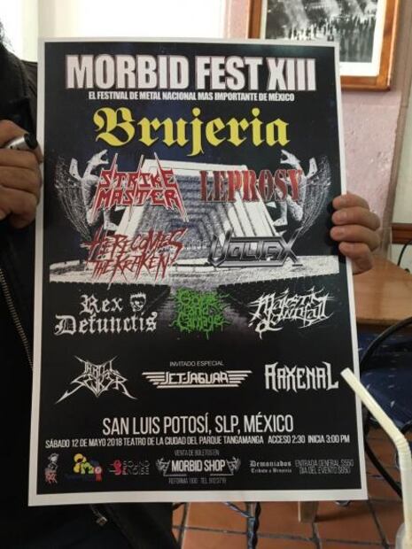 Presentan “Morbid Fest” 