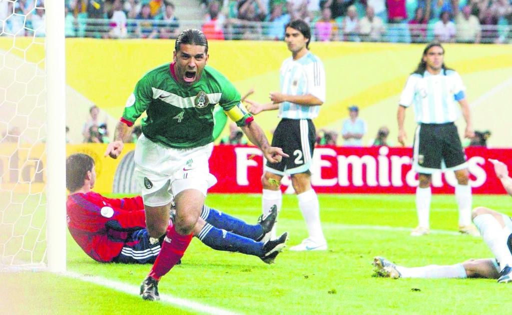 México vs Argentina durante el Mundial de 2006. Foto: Agencias