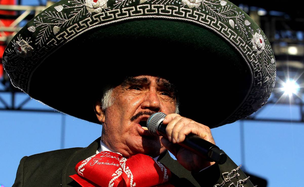 Vicente Fernández. Archivo EL UNIVERSAL