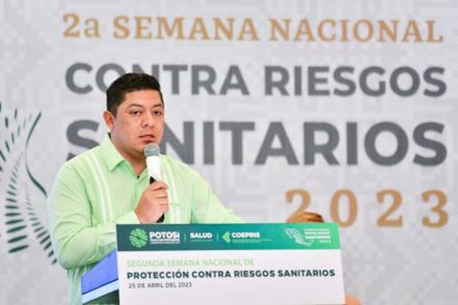 Arranca la segunda Semana Nacional Contra Riesgos Sanitarios en San Luis Potosí