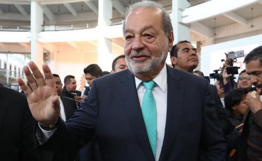  AMLO reconoce a Carlos Slim como promotor de la cultura