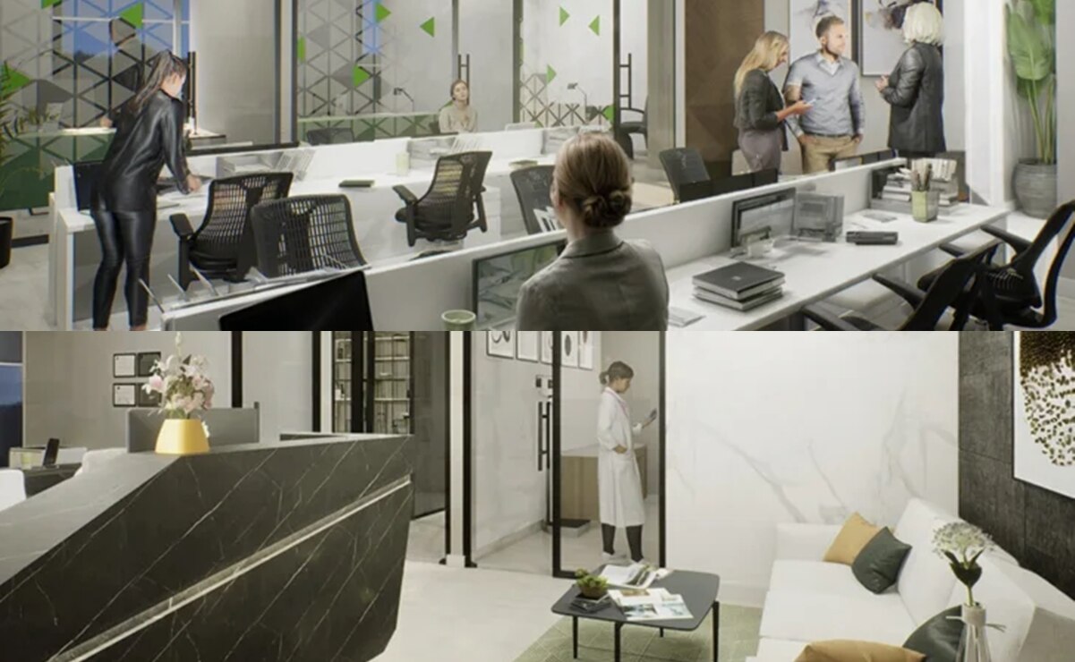 Consultorios médicos en SLP Towers. Foto: https://slptowers.com/