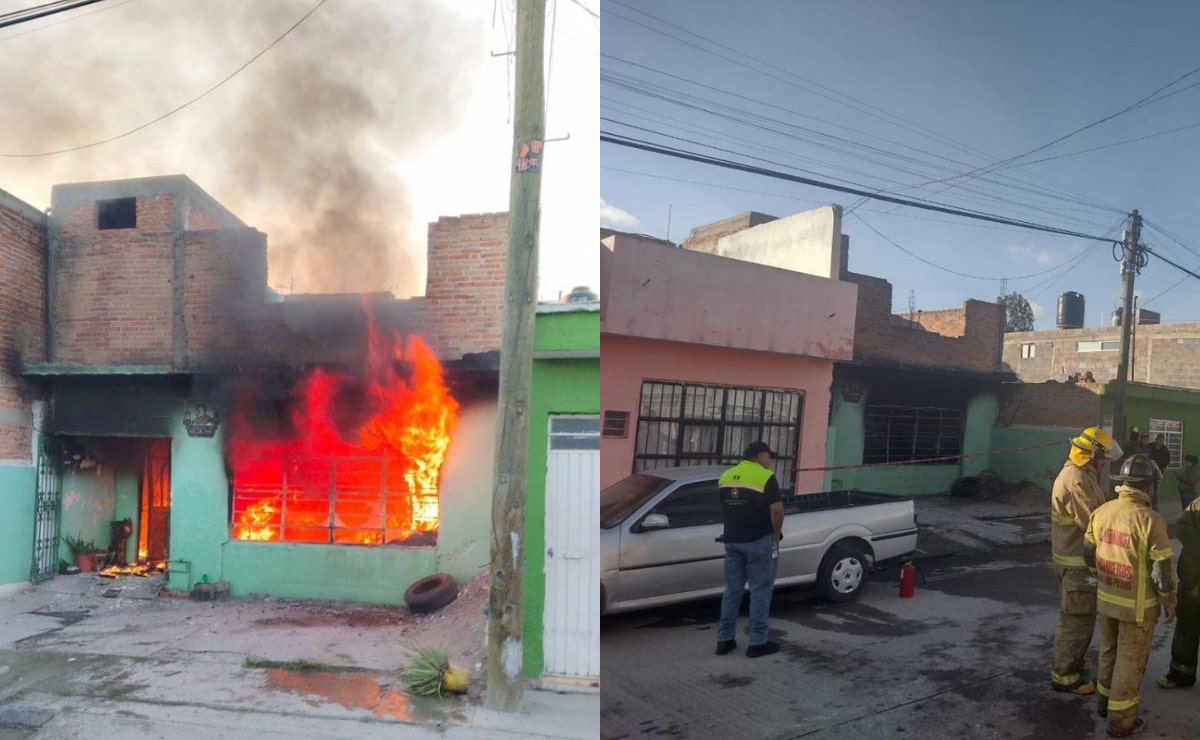 Mueren tres mujeres calcinadas al interior de su domicilio en SLP