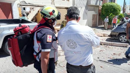 Explosión de gas dejó un herido y daños en 28 viviendas en Lomas: PC