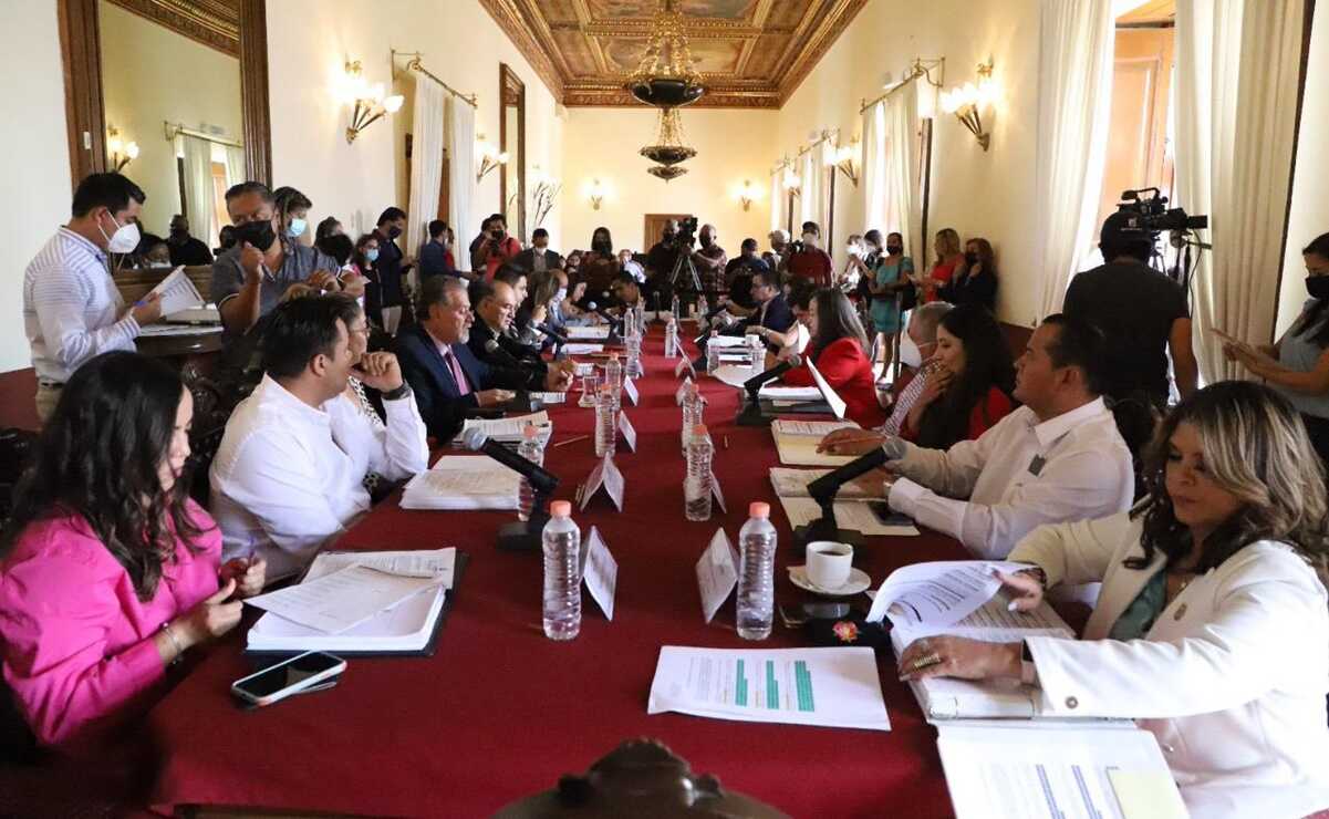 Ayuntamiento de SLP dona terreno a la Sedena para una base operativa de la Guardia Nacional. Foto: Xochiquetzal Rangel