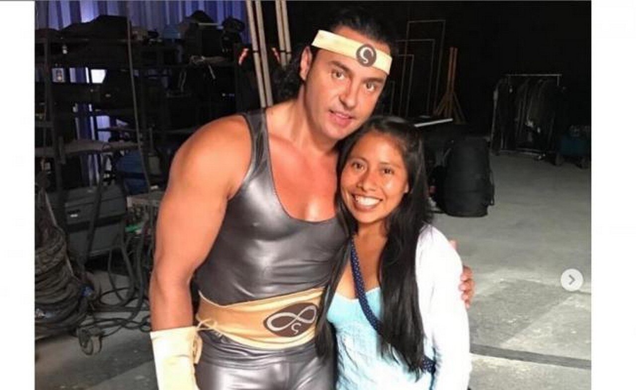 Latin Lover y Yalitza Aparicio. Foto: Instagram