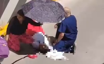 ¡Alerta! Joven cae a desnivel tras ser arrollada por una camioneta avenida Himno Nacional de SLP; se reportan grave