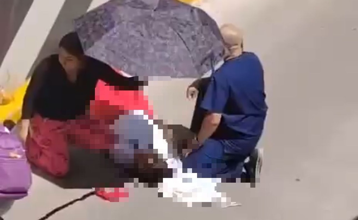 Accidente en la avenida Himno Nacional de SLP. Foto: Especial