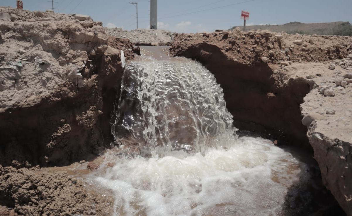 Con calor y sin agua, así pasarán el fin de semana 30 colonias de San Luis Potosí