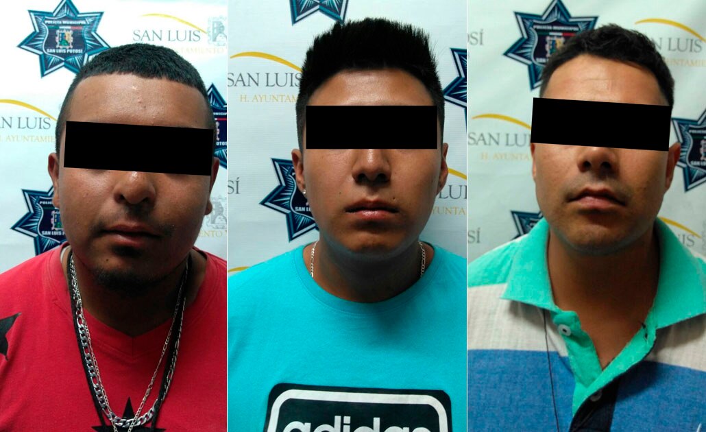 Detienen a tres, traían caja con marihuana 