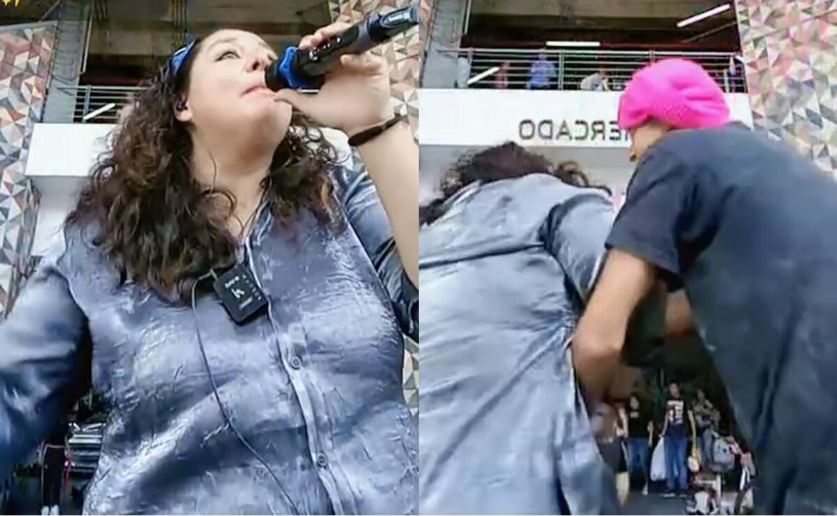 Cantante mexicana en Guadalajara denuncia agresión de extranjera "por interpretar música regional" . Fotos: Capturas de pantalla