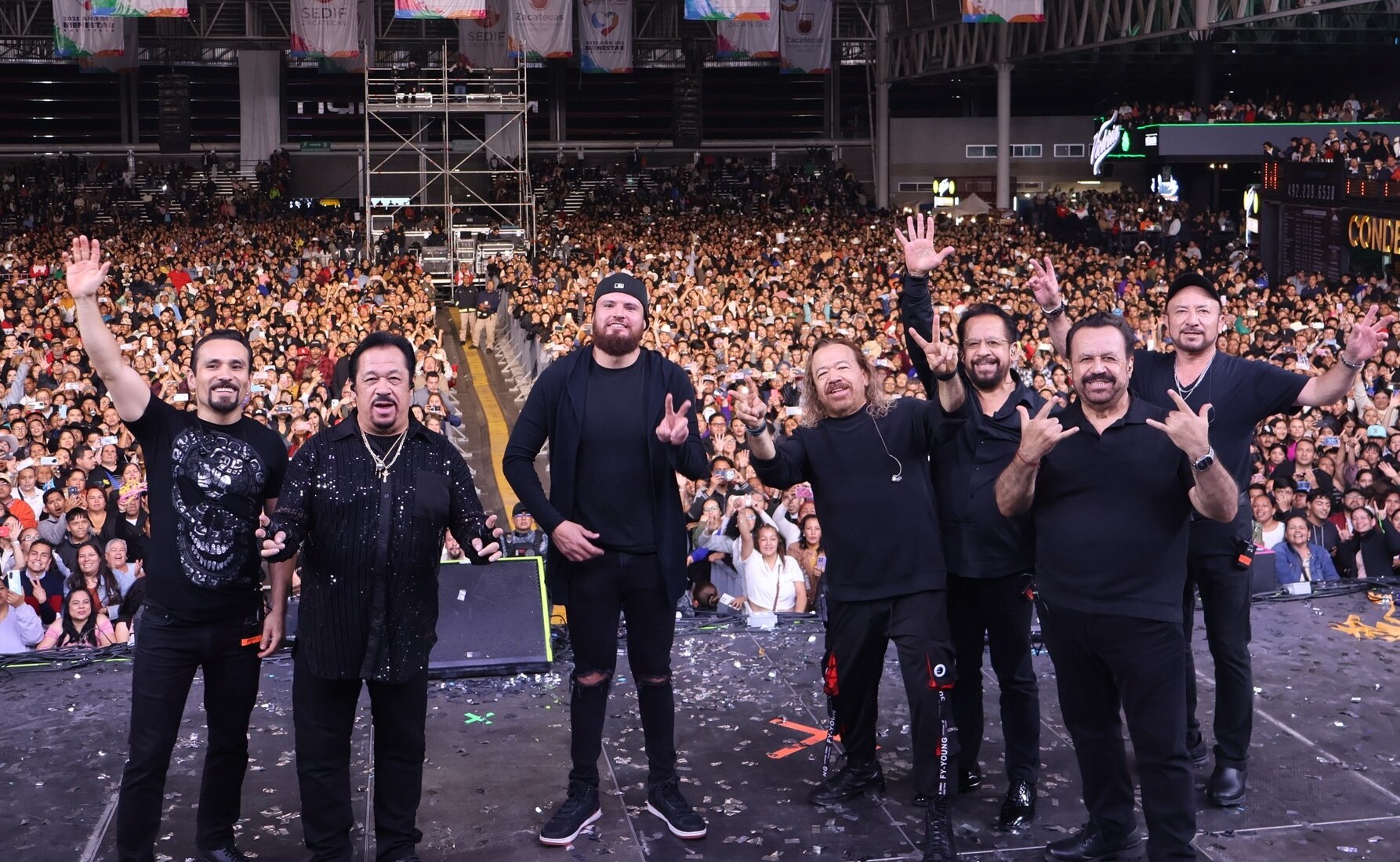 Los Acosta, agrupación musical originaria de SLP. Foto: Especial