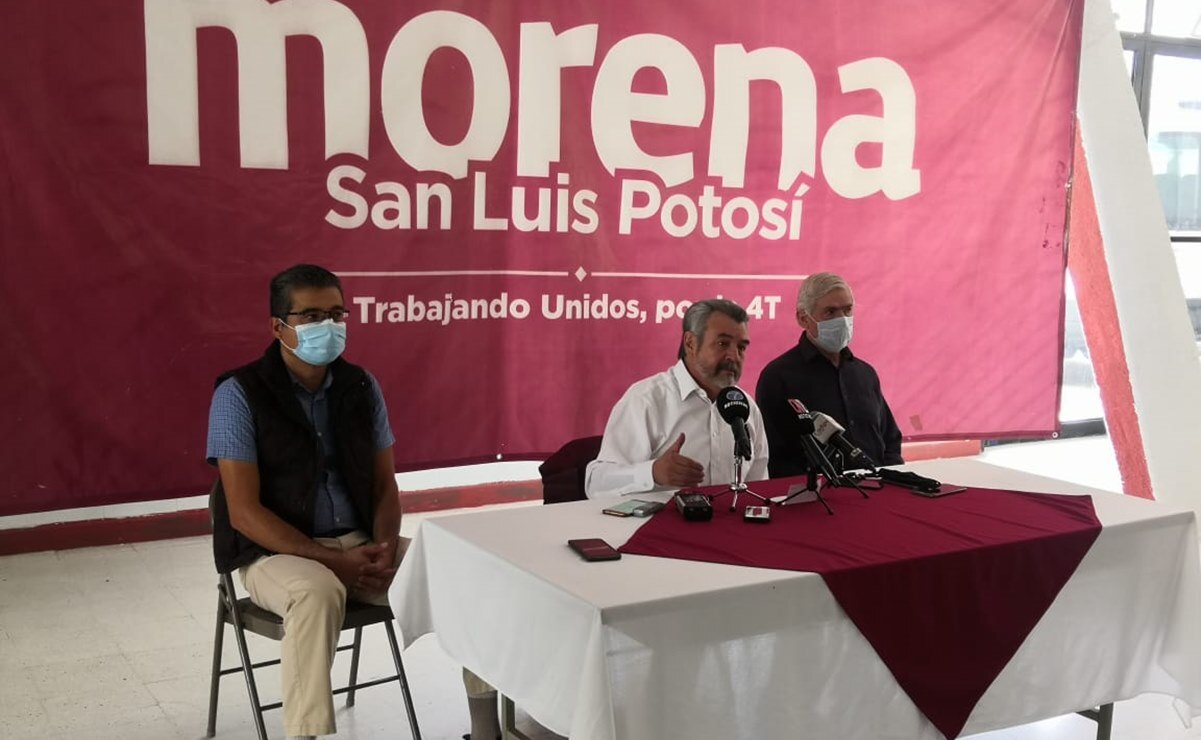 "No estamos con ningún candidato, estamos con el proyecto que representa Morena": Sergio Serrano