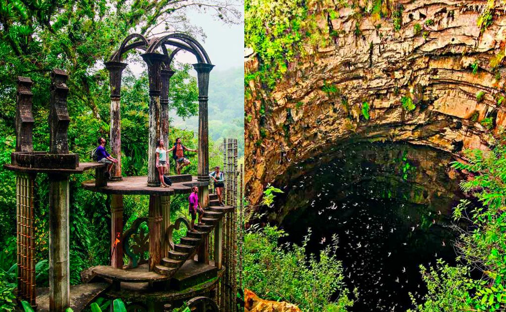 A máxima capacidad destinos turísticos en la Huasteca durante fin de semana