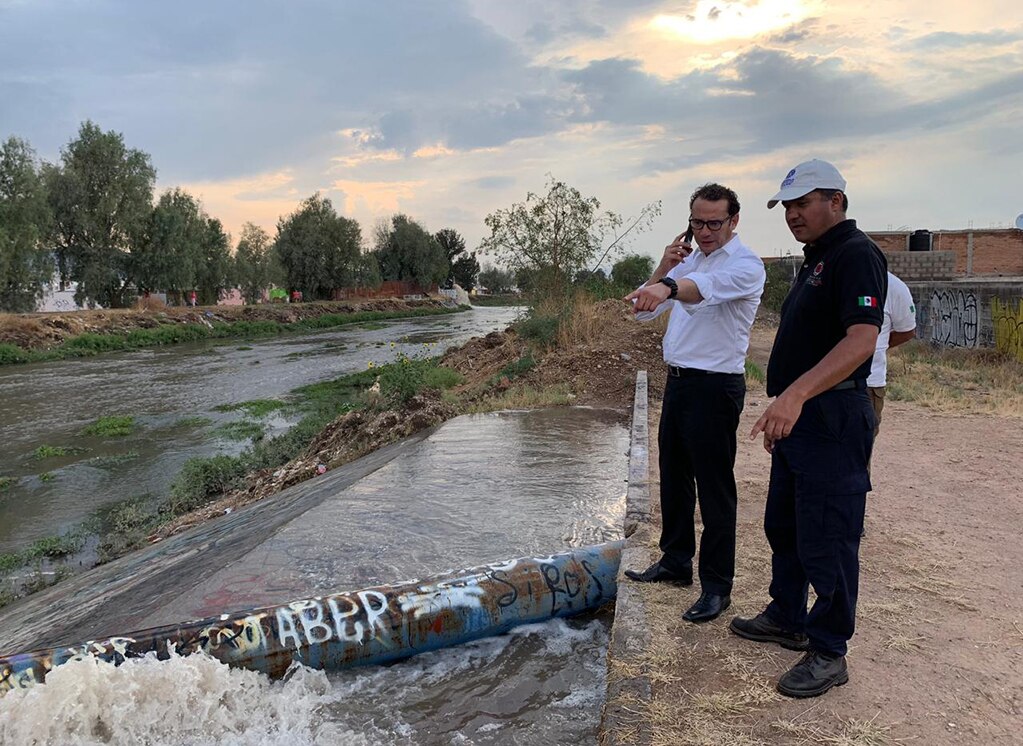 Ayuntamiento de SLP atiende a colonias afectadas por lluvias
