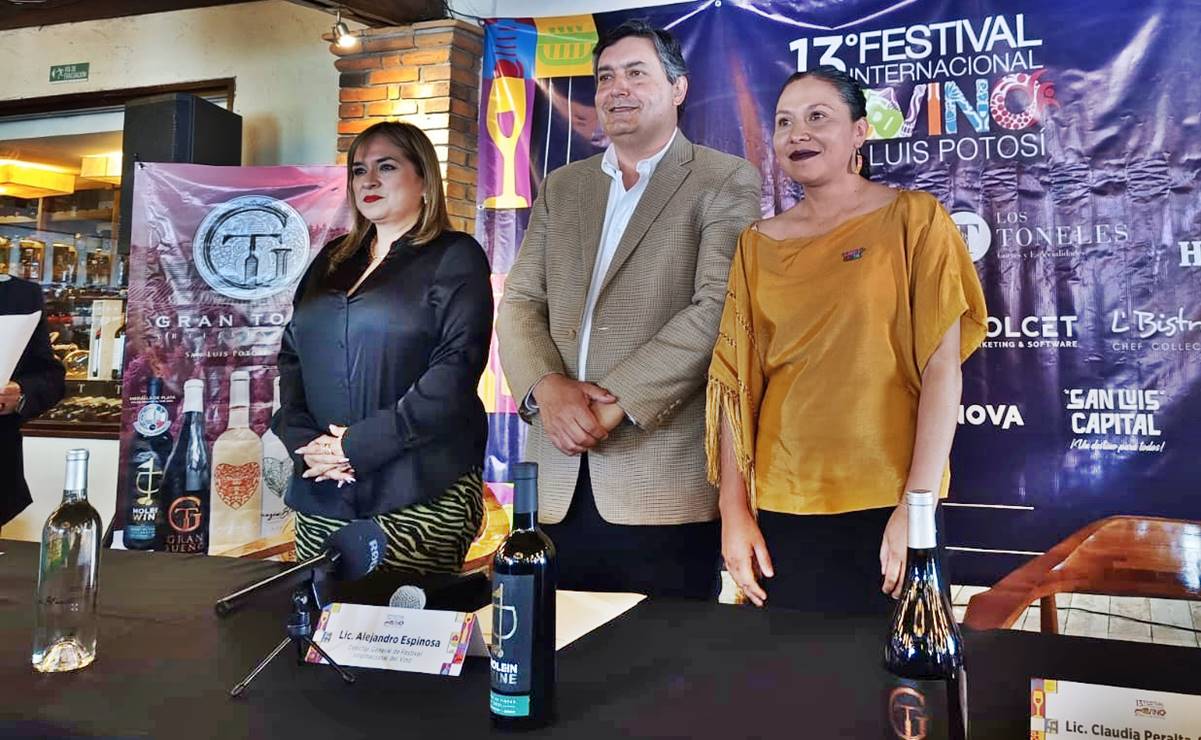 Hay grandes expectativas en la organización del 13° Festival Internacional del Vino de SLP. Foto: Jazmín Ramírez EL UNIVERSAL