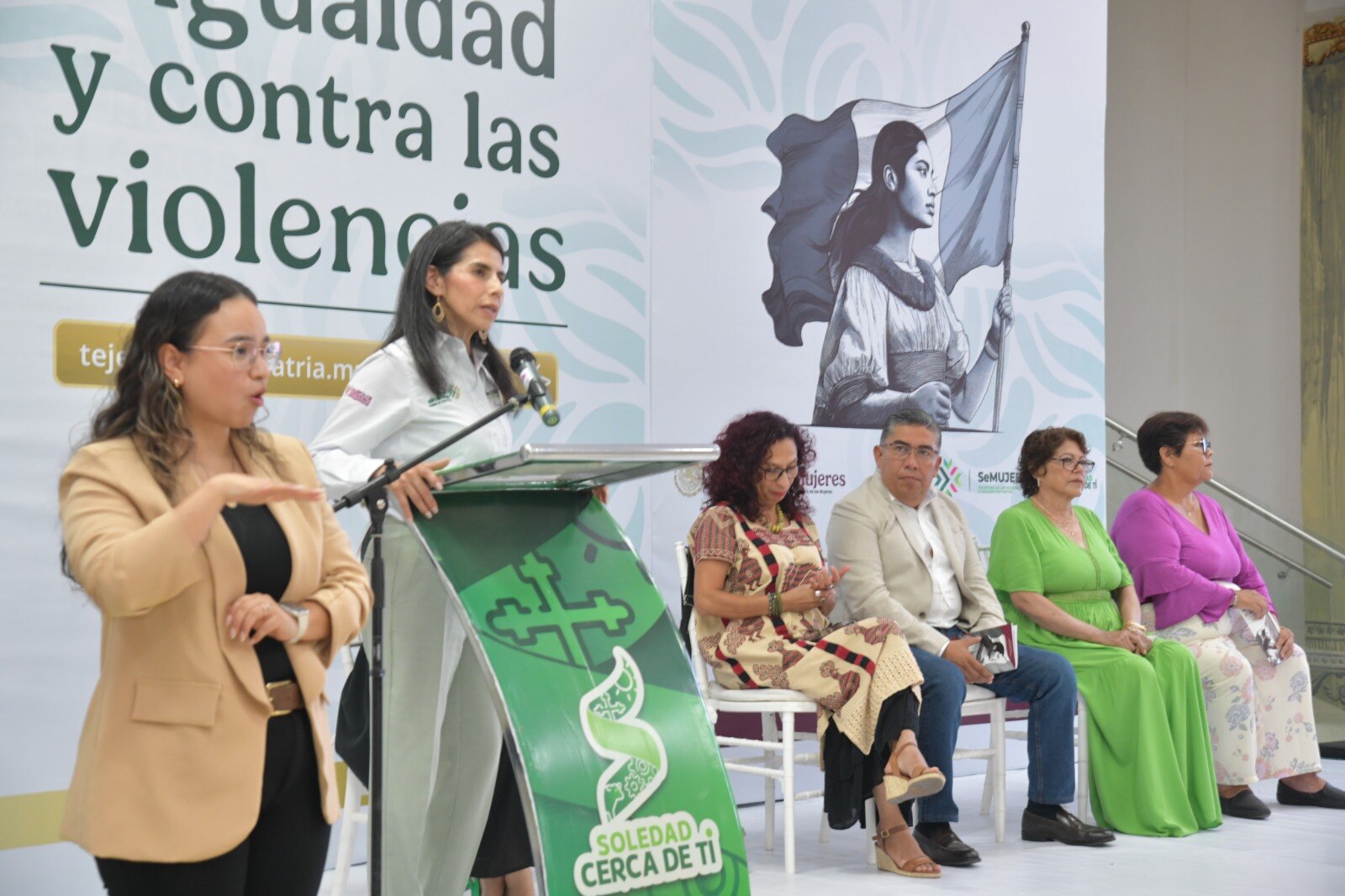 Soledad impulsa Asamblea de Mujeres “Voces por la Igualdad y contra las Violencias”