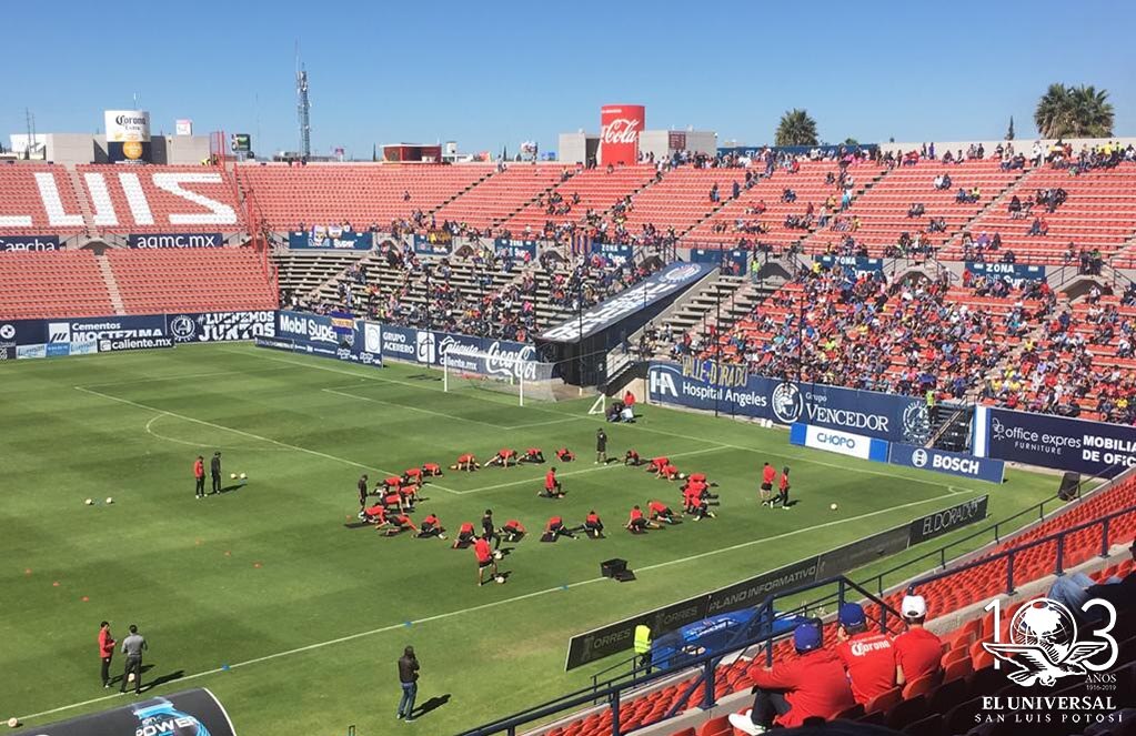Atlético de San Luis entrena a puerta abierta