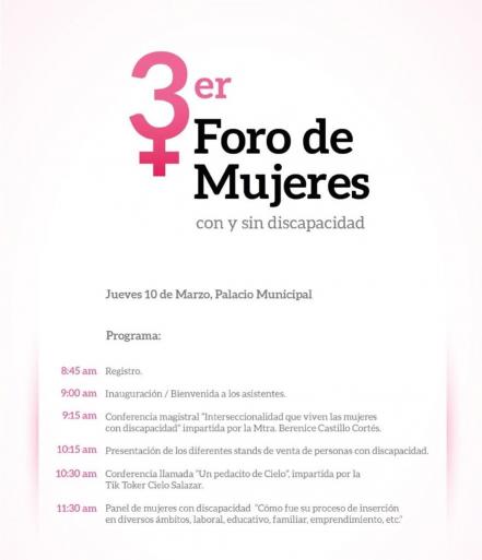 Alista DIF Municipal programa de actividades para mujeres por el 8M en SLP