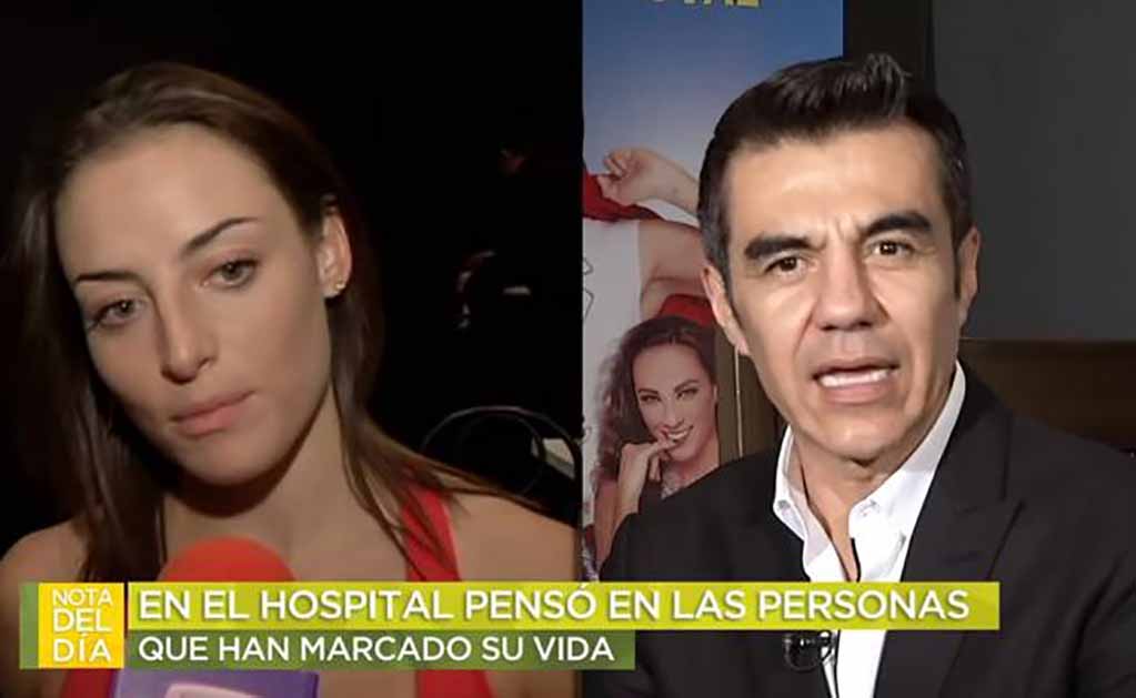 En terapia intensiva, Adrián Uribe pensó en Marimar Vega